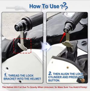 Colgador de casco para can am